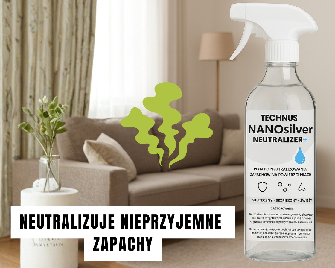 Neutralizator nieprzyjemnych zapachów moczu, potu